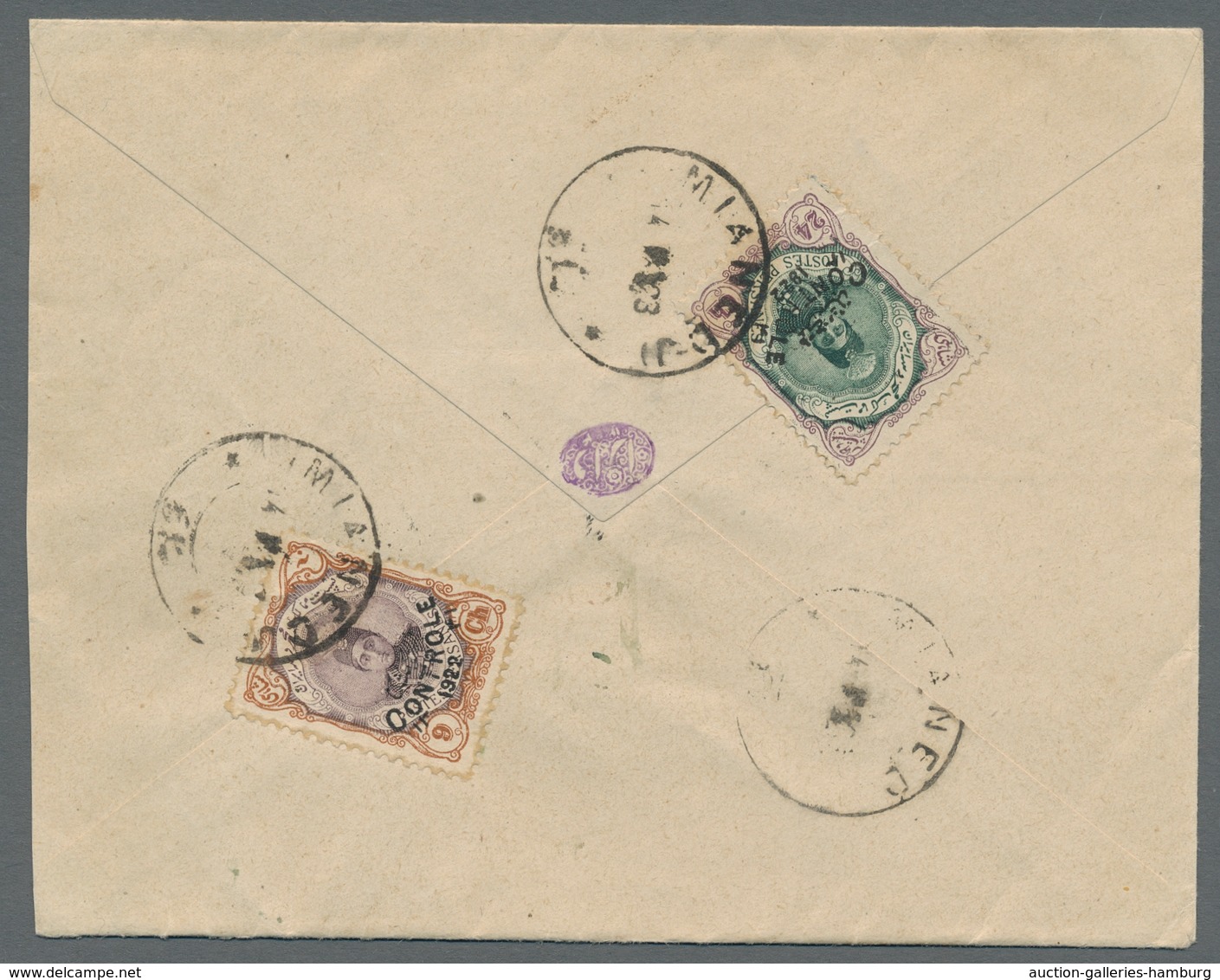 Iran: 1876/1976 (ca.), Outstanding Accumulation Of More Than 130 Pieces, Covers, Parcel Bills And Po - Iran