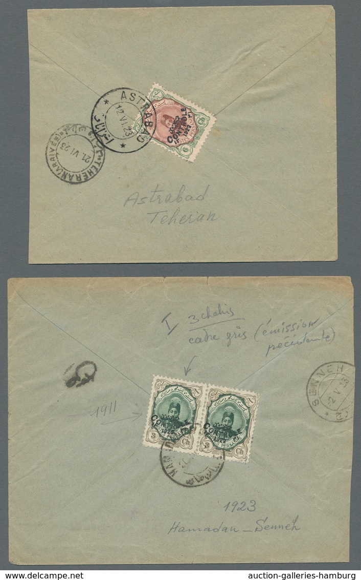 Iran: 1876/1976 (ca.), outstanding accumulation of more than 130 pieces, covers, parcel bills and po