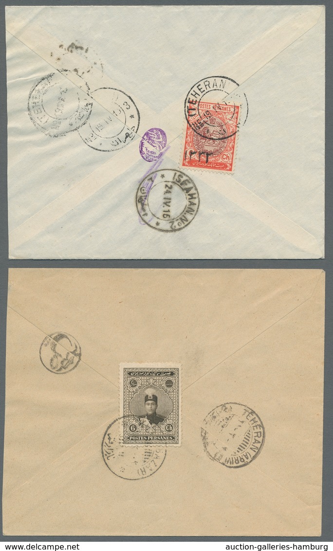 Iran: 1876/1976 (ca.), outstanding accumulation of more than 130 pieces, covers, parcel bills and po