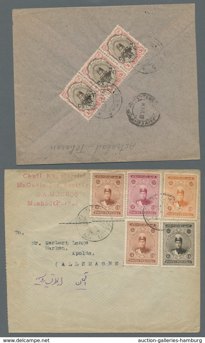 Iran: 1876/1976 (ca.), outstanding accumulation of more than 130 pieces, covers, parcel bills and po