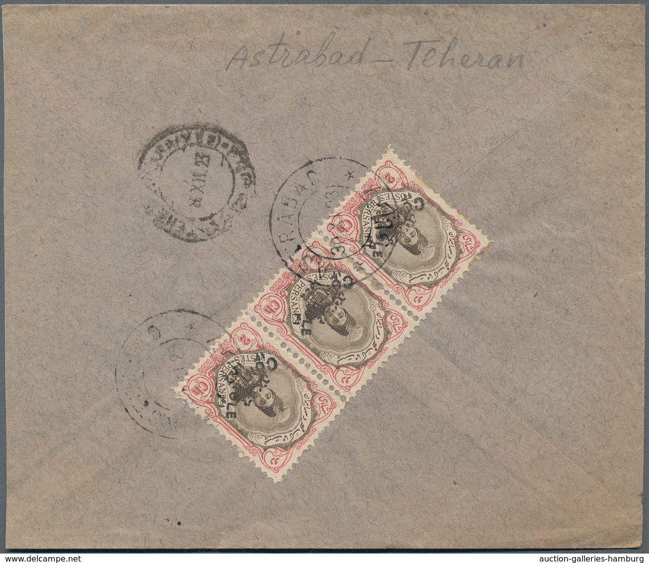 Iran: 1876/1976 (ca.), outstanding accumulation of more than 130 pieces, covers, parcel bills and po