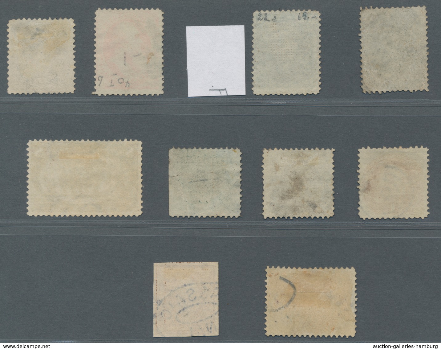 Vereinigte Staaten Von Amerika: 1851 - 1913, Sammlung Auf Steckblättern Mit Vielen Sauberen Stempeln - Unused Stamps