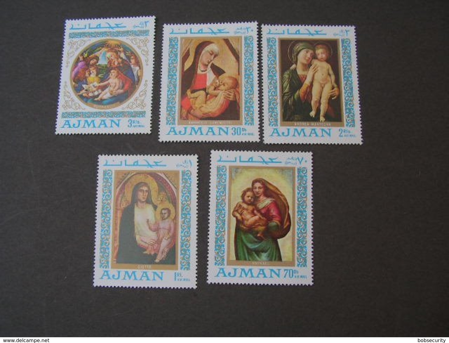 Adjman  Art Kunst Bilder Schristliche Motive  ** MNH - Ajman