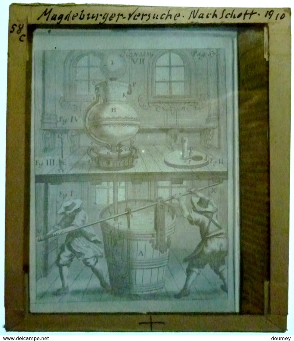 MAGDEBURGER VERSUCHE NACHSCHOTT - Glass Slides