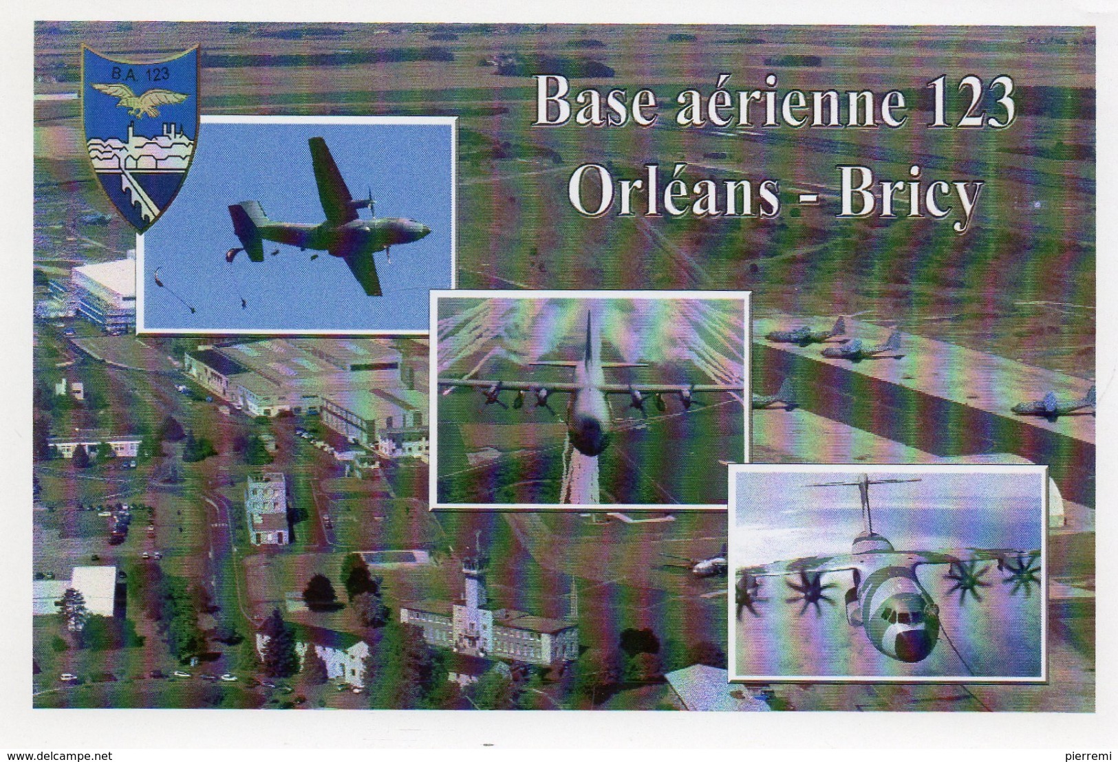 BASE AERIENNE 123  ORLEANS-BRICY - 1946-....: Ere Moderne