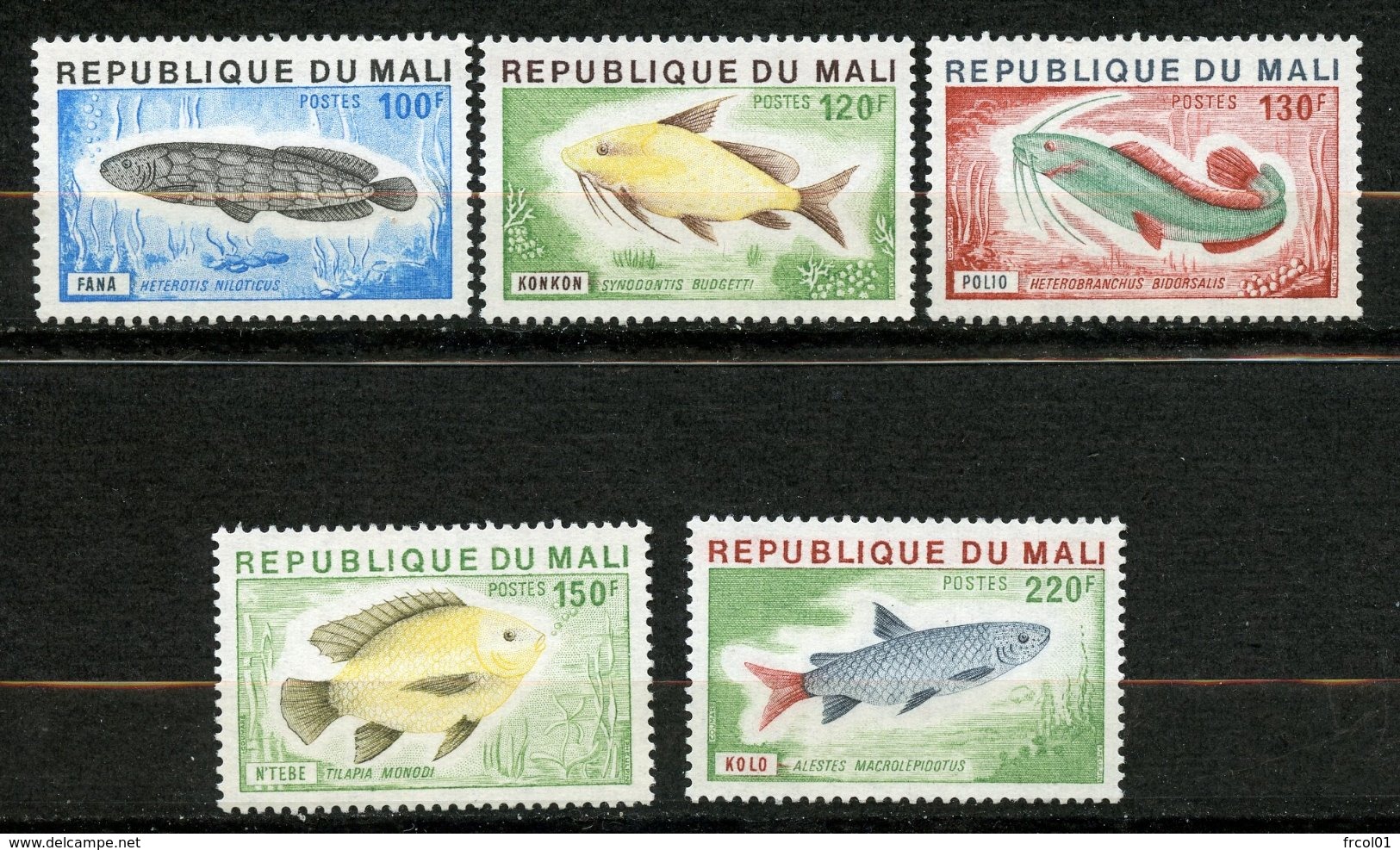 Mali, Yvert 258/262**, MNH - Mali (1959-...)