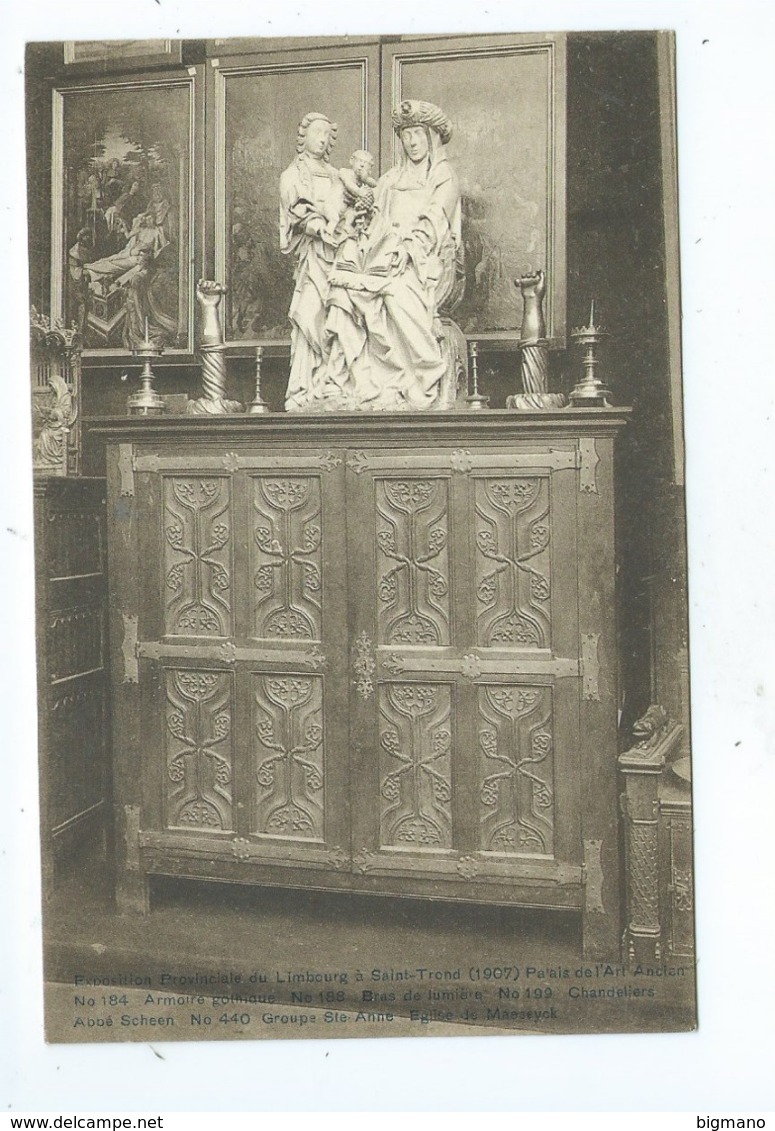 SINT TRUIDEN EXPOSITION PROVINCIALE DU LIMBOURG A SAINT-TROND ( 1907 ) PALAIS DE L'ART ANCIEN N° 184 , 188 , 199 ,440 - Sint-Truiden