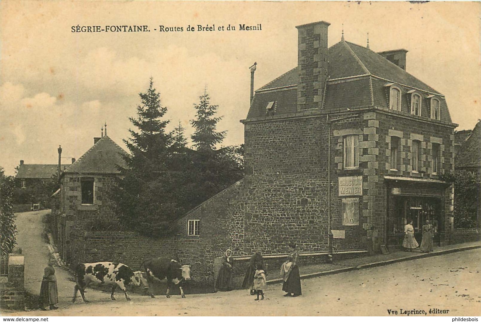 ORNE  SEGRIE FONTAINE  Route De Bréel Et Du Mesnil - Autres & Non Classés