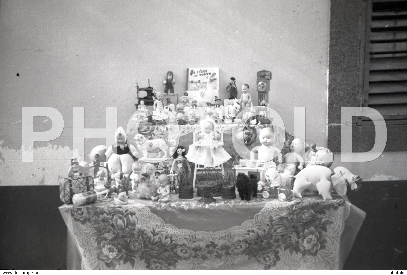 1965 CHRISTMAS TOYS JOUETS BRINQUEDOS PORTUGAL AMATEUR 35mm ORIGINAL NEGATIVE Not PHOTO No FOTO - Other & Unclassified