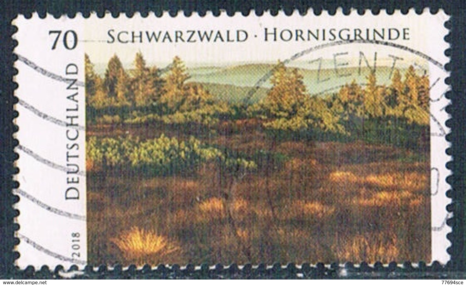 2018  Wildes Deutschland  (Schwarzwald) - Used Stamps
