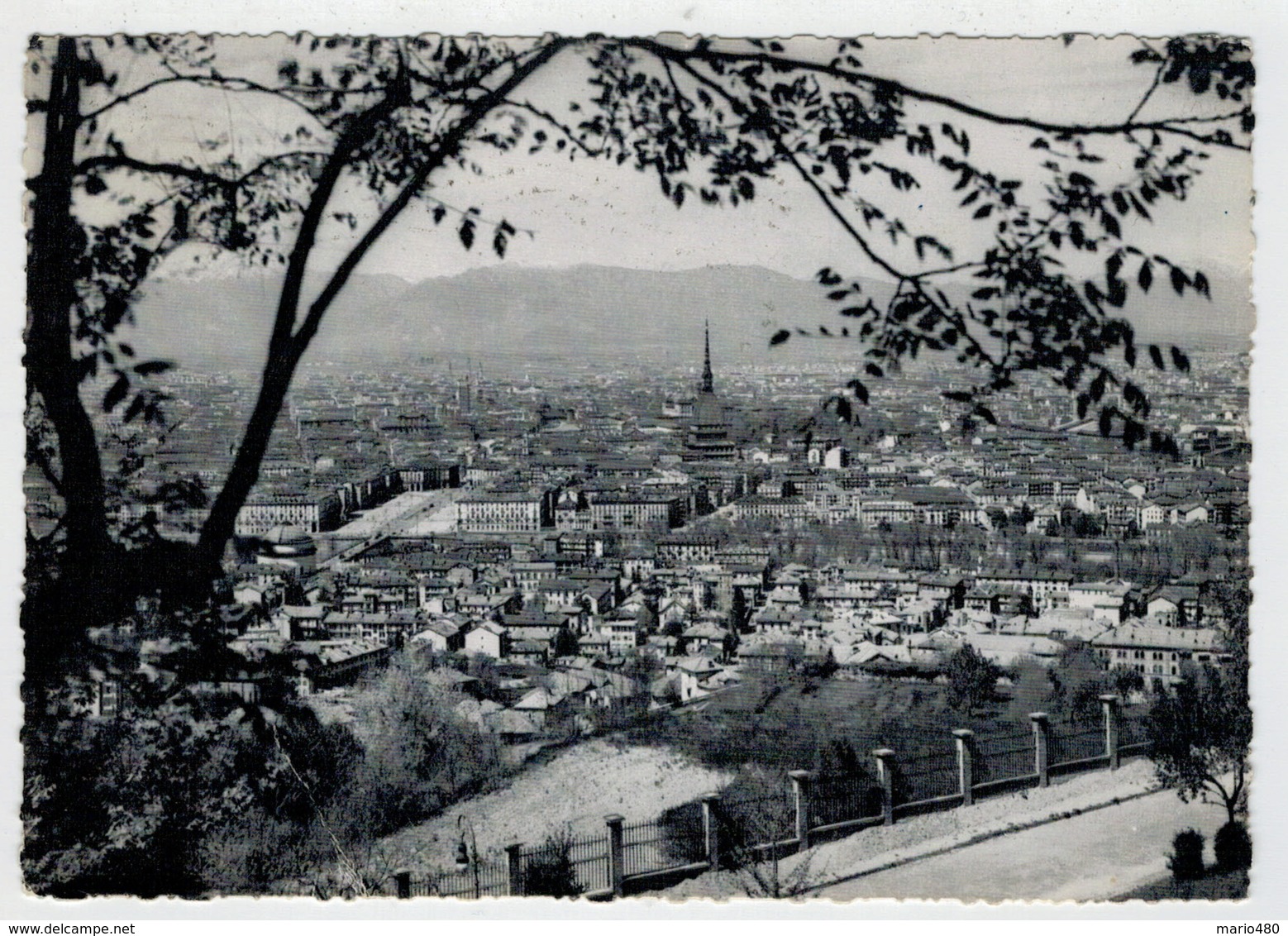 TORINO   PANORAMA          (VIAGGIATA) - Orte & Plätze