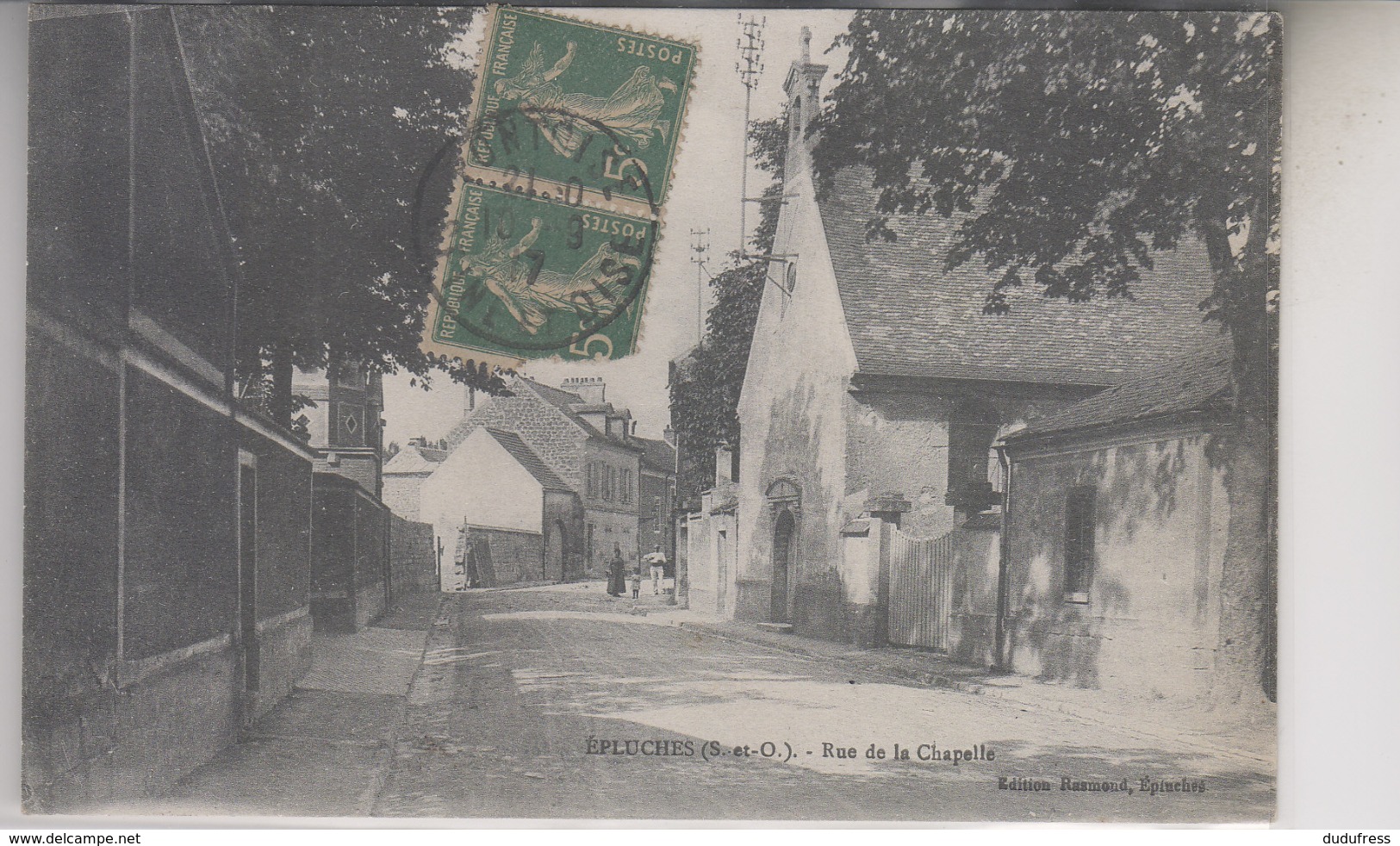 EPLUCHES  RUE DE LA CHAPELLE - Autres & Non Classés