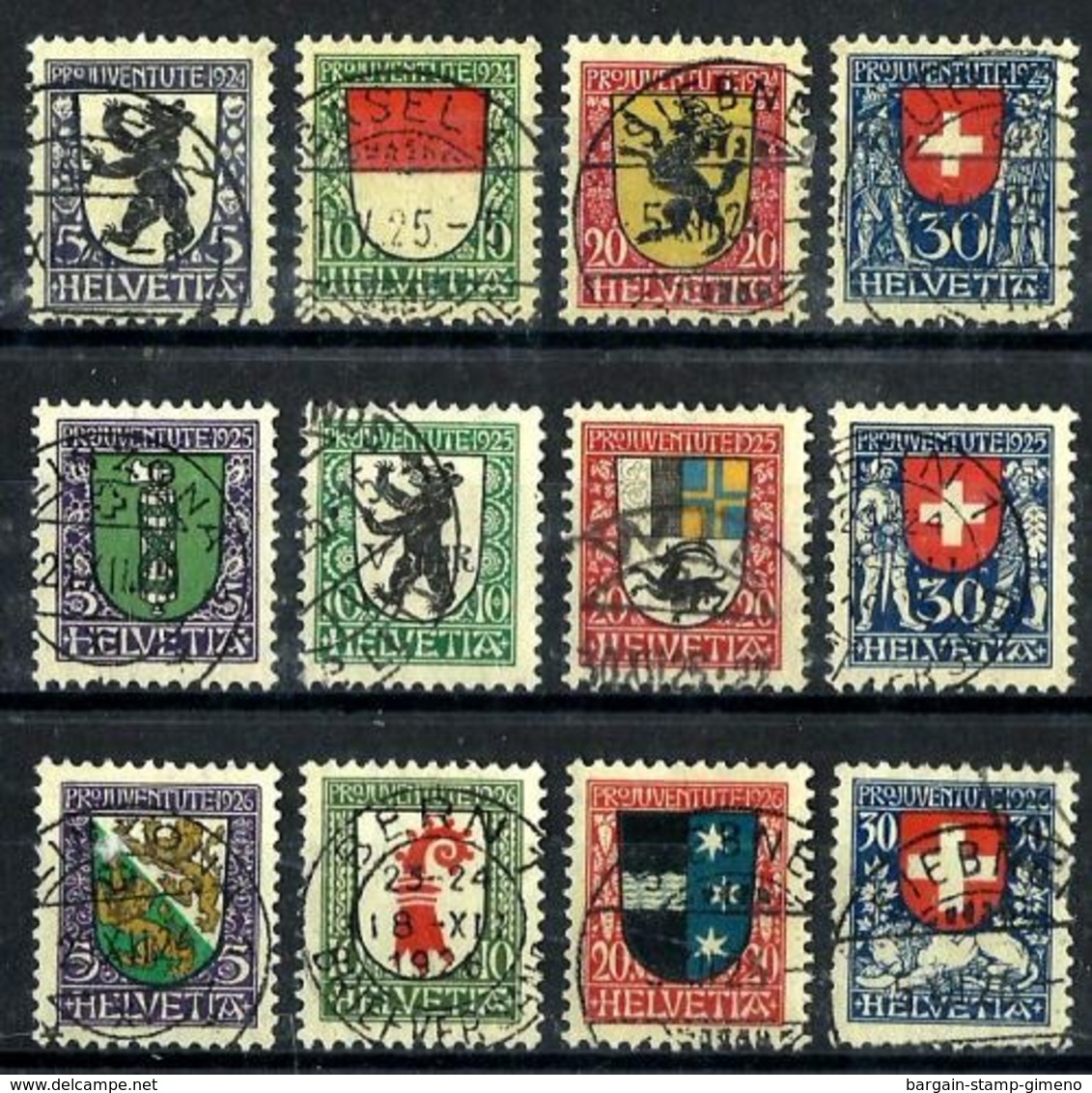 Suiza Lote 3 Series Usadas. Cat.43€ - Collections