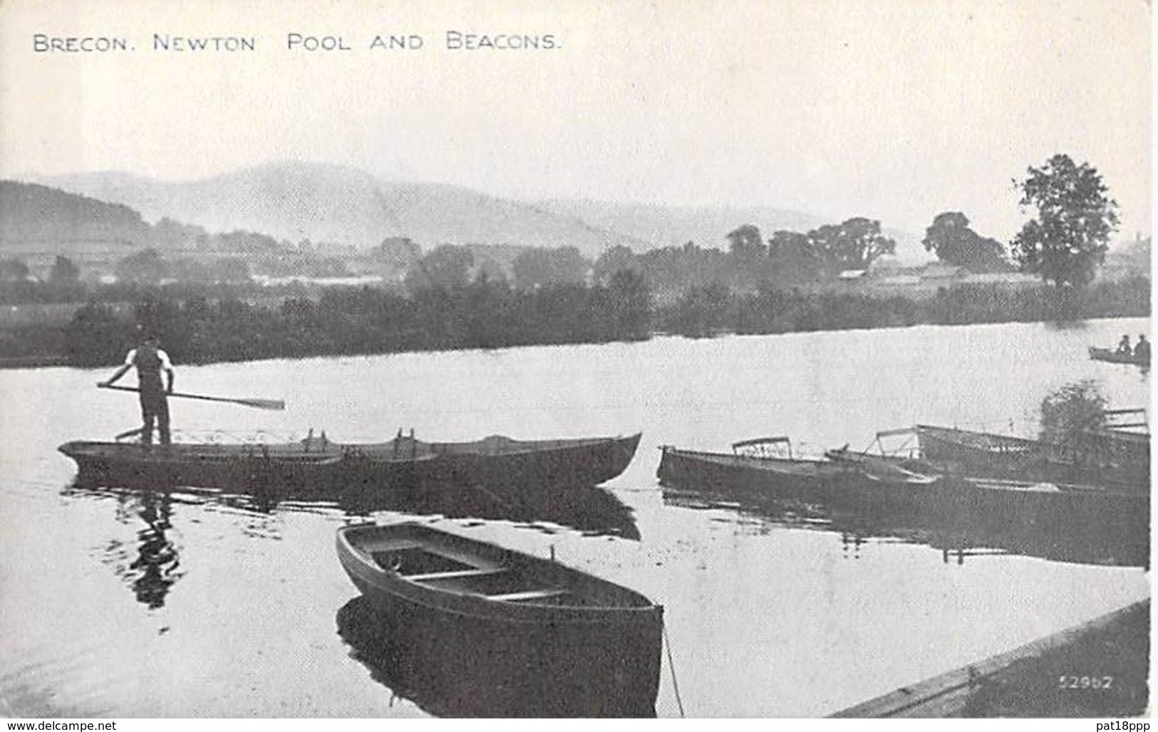 UK UNITED KINGDOM ( Wales - Pays De Galles - Montgomeryshire ) BRECON NEWTON - Pool And Beacons - CPA - Montgomeryshire