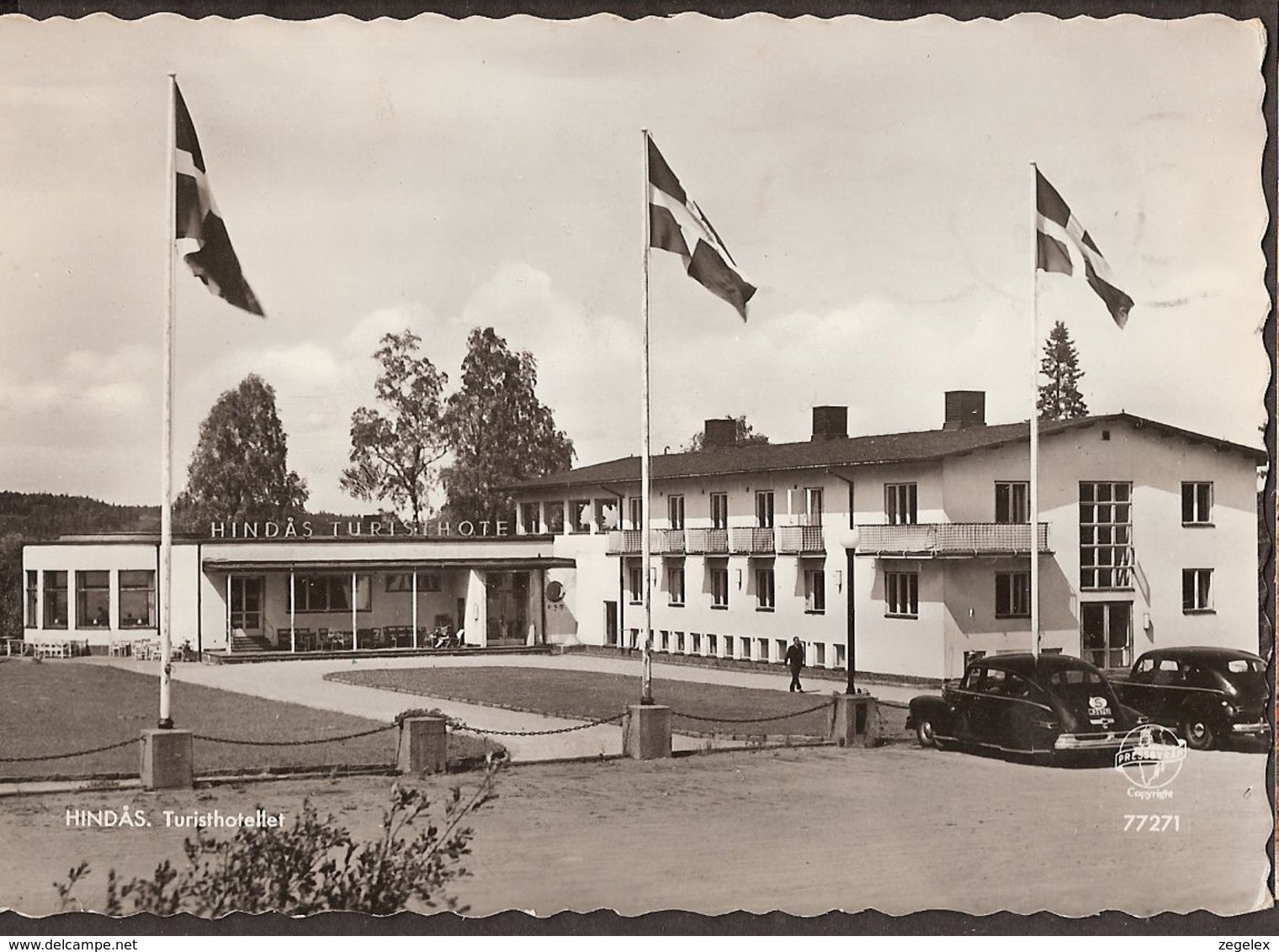 Hindås Turist Hotellet 1958 - Schweden