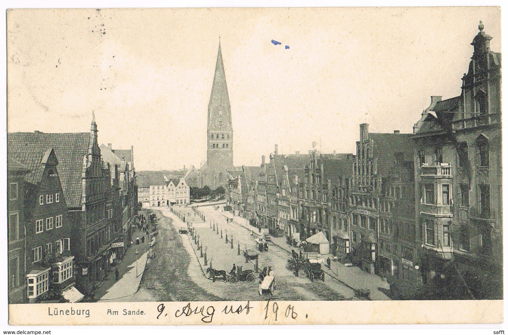 AK Lüneburg, Am Sande 1906 - Lüneburg