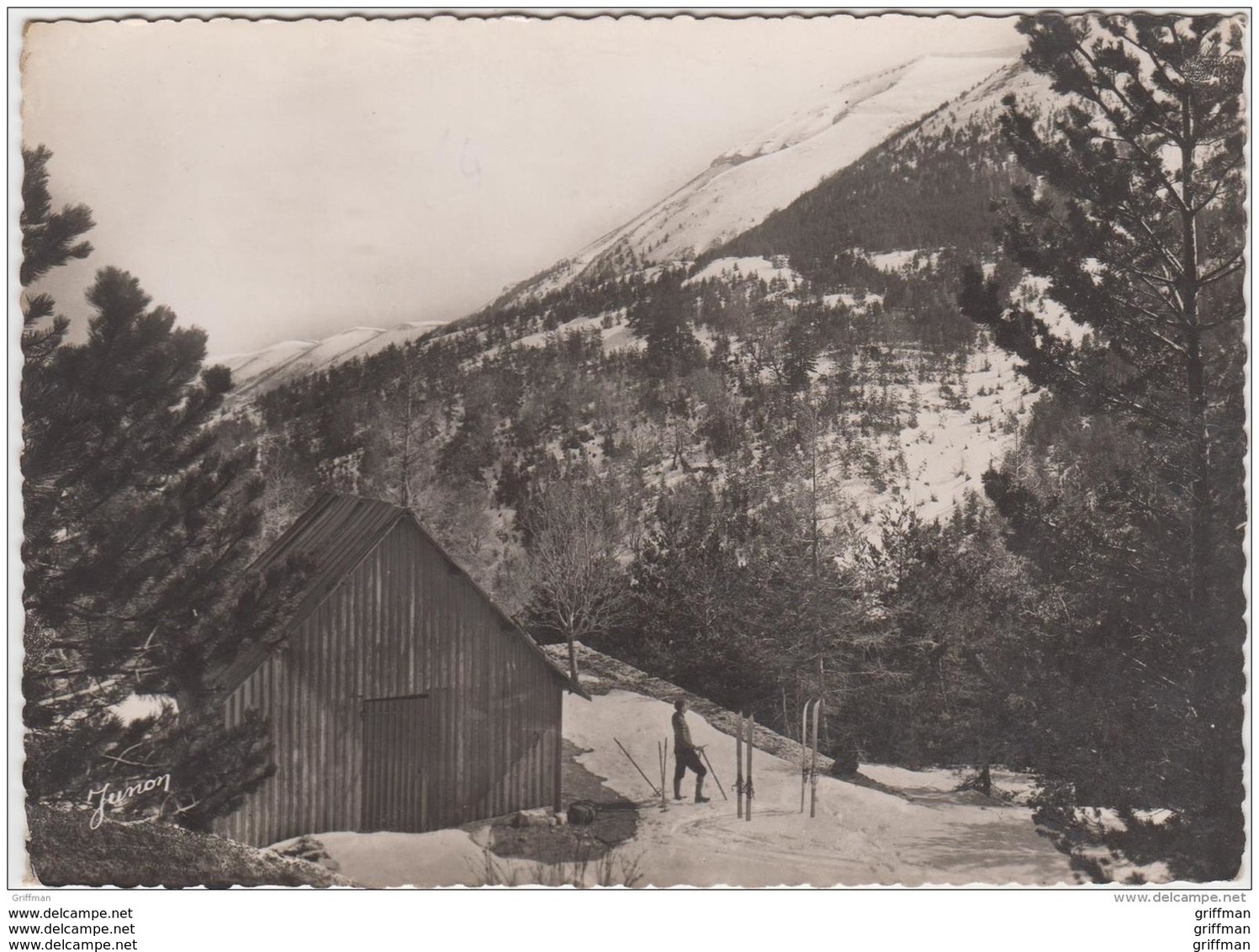 MONT VENTOUX PLATEAU DU CONTRAT CABANE FORESTIERE TBE - Autres & Non Classés