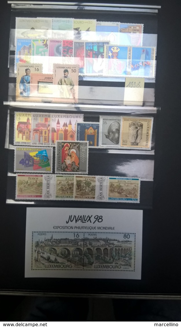 Années complètes de 1989 a 1999 (Sauf carnets ) Neufs Sans charnières  + bonus voir description + frais de port inclus .