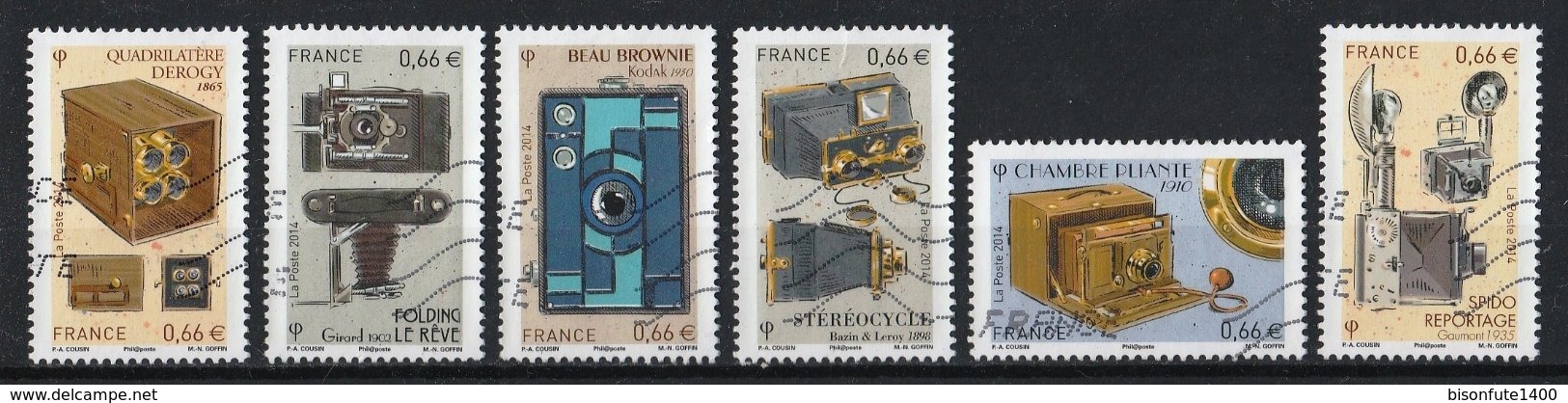 France 2014 : Timbres Yvert & Tellier N° 4916 - 4917 - 4918 - 4919 - 4920 Et 4921 Avec Oblit. Mécaniques. - Gebruikt