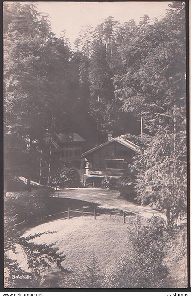 Na Tokáni Balzhütte, Böhmische Schweiz Foto-AK 1928 - Sudeten