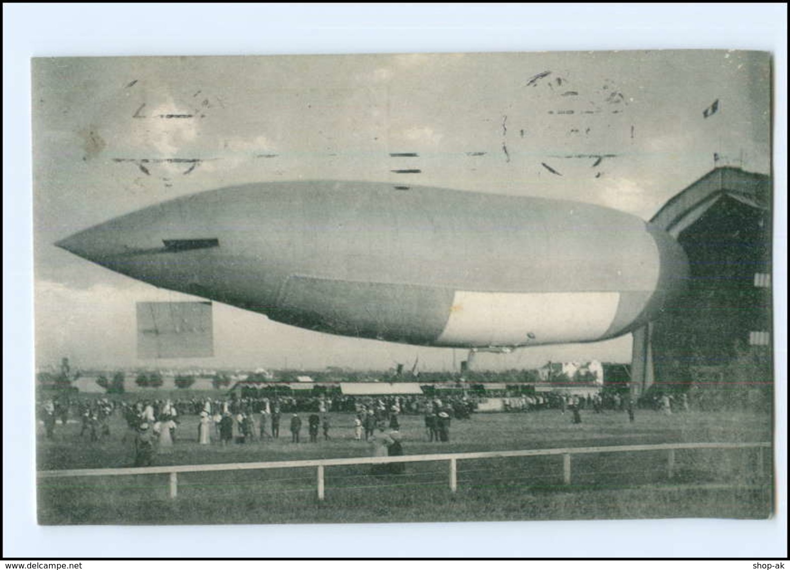 U6535/ Luftschiff Parseval In Hamburg 1911 Zeppelin - Airships