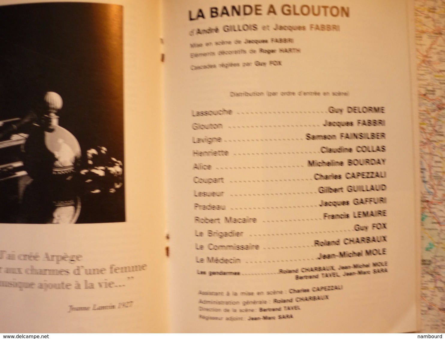 La bande à Glouton d'André Gillois et Jacques Fabbri Saison 1974-1975 Galas Karsenty-Herbert