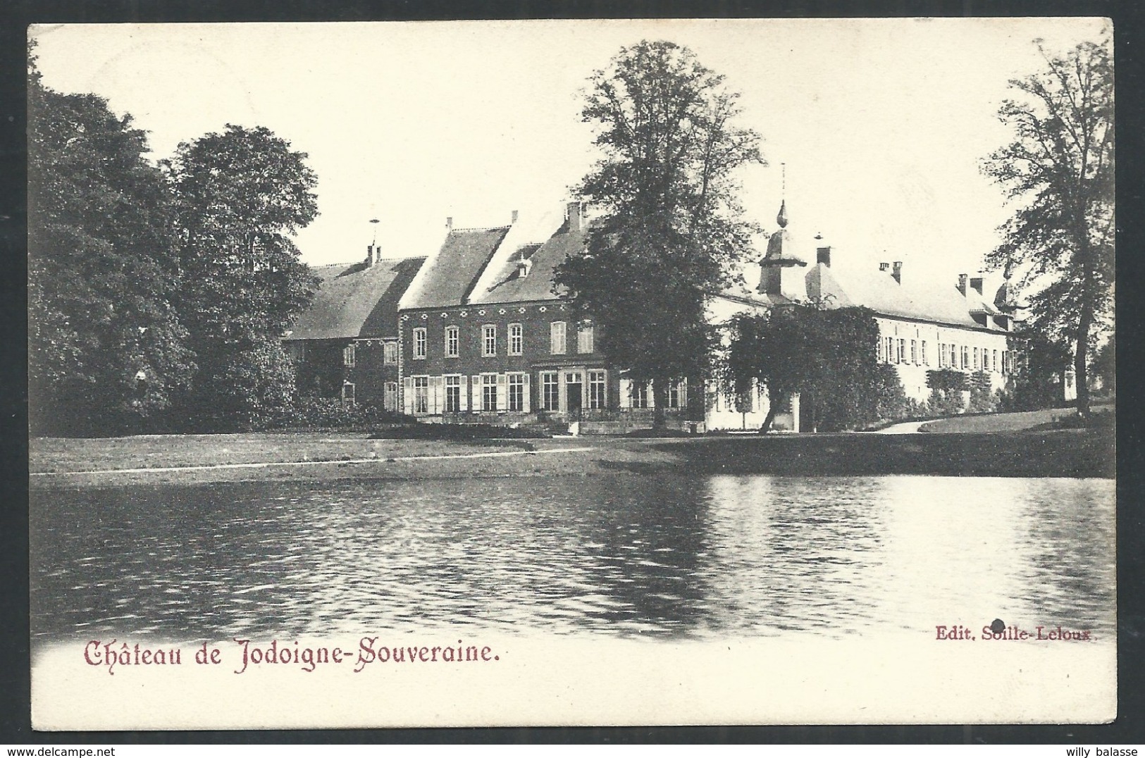 1.1 // CPA - Château De JODOIGNE - SOUVERAINE  // - Jodoigne