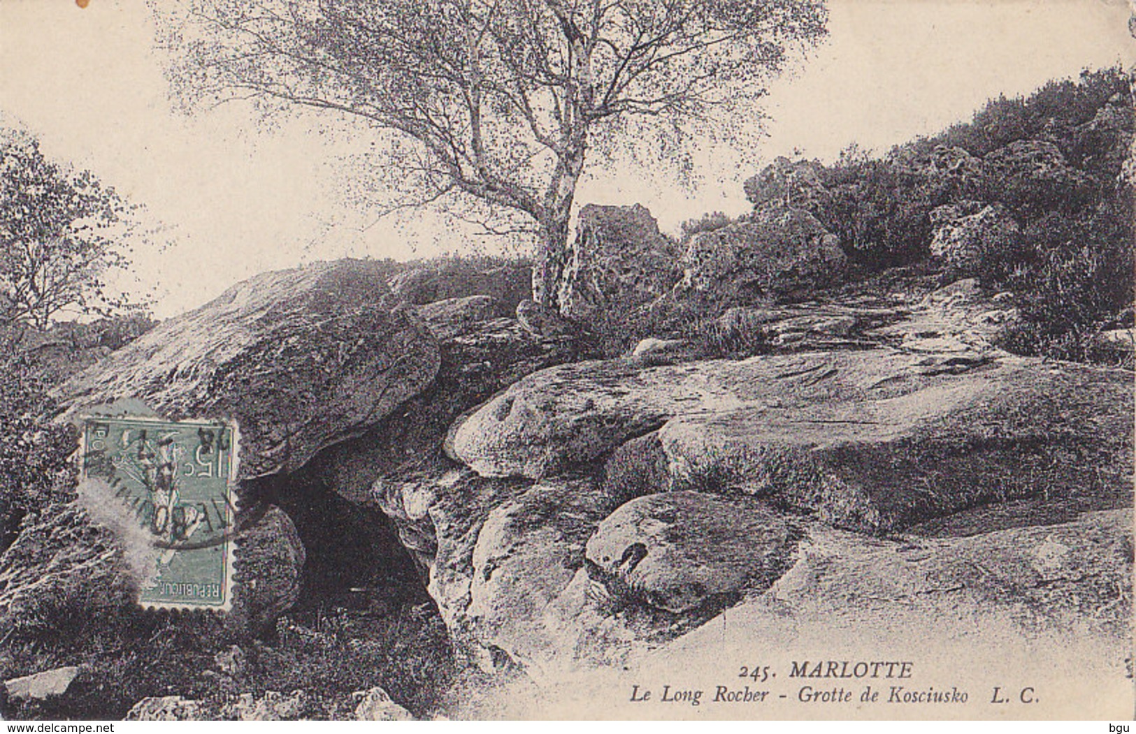 Marlotte (77) - Le Long Rocher - Grotte De Kosciusko - Autres & Non Classés