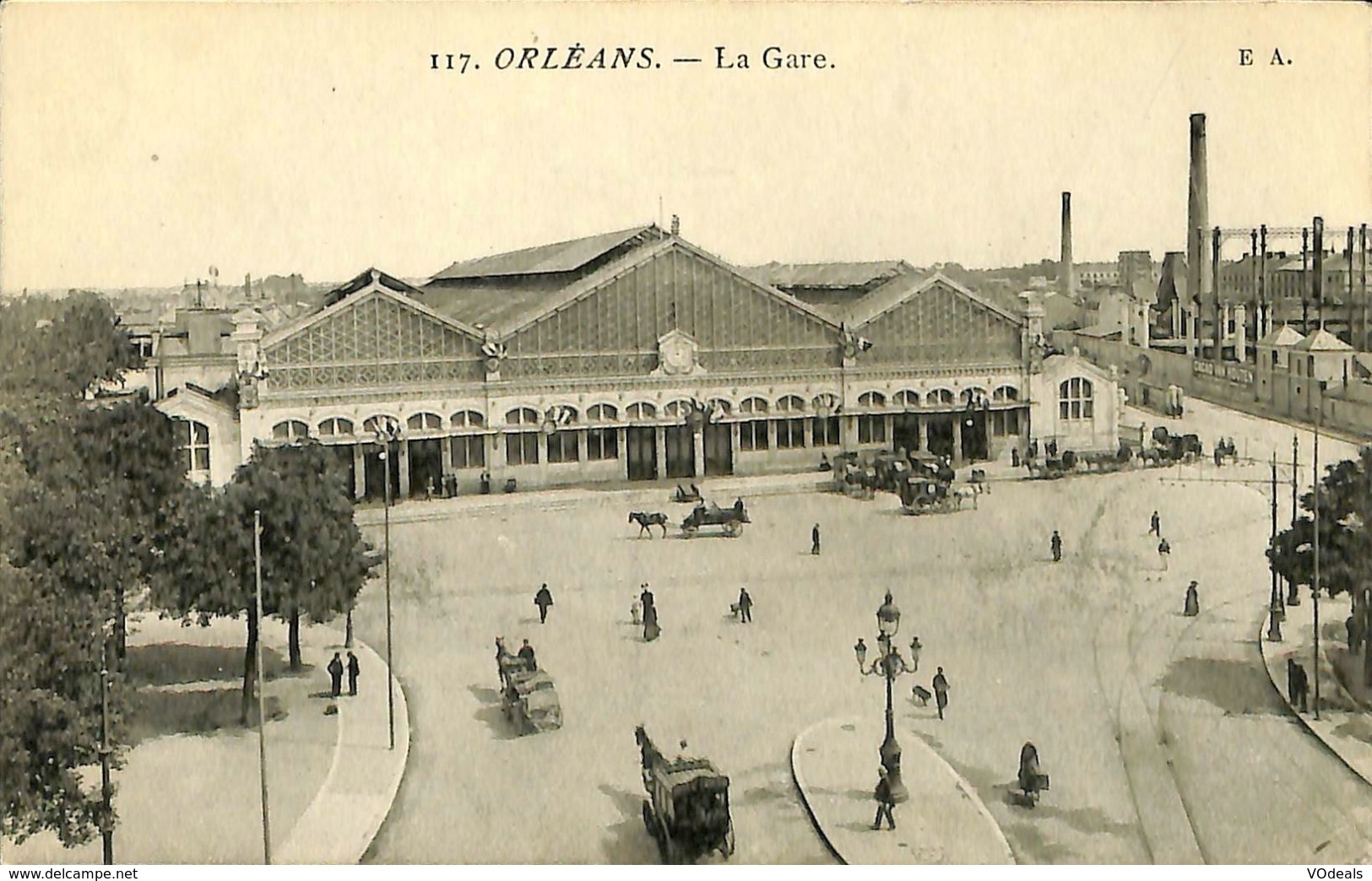 CPA - France - (45) Loiret - Orléans - La Gare - Orleans