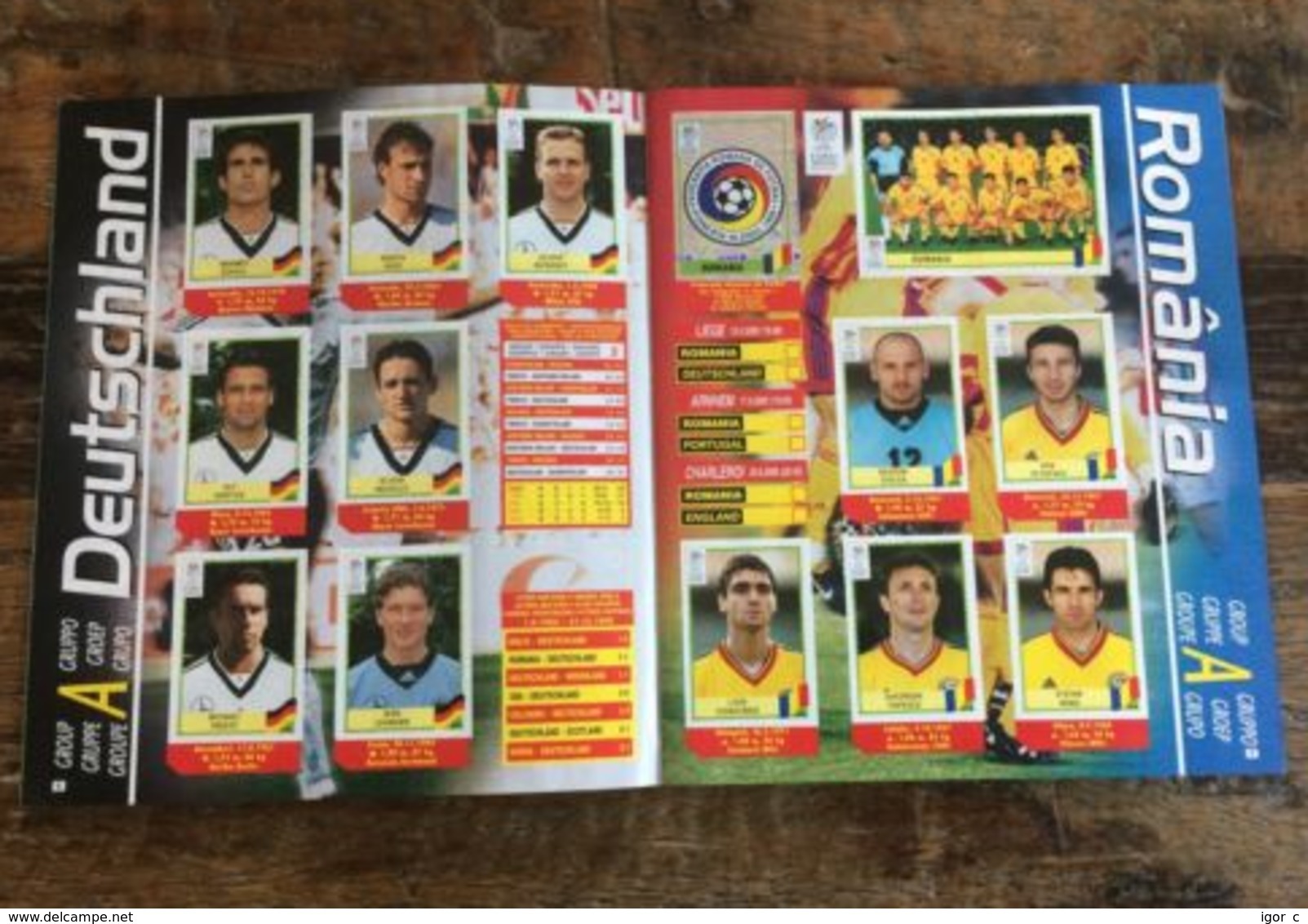 Panini UEFA EURO 2000 football fussball soccer ALBUM WITH ALL 358 STICKERS INSIDE; PERFECT CONDITION; NO RESULTS ENTERED