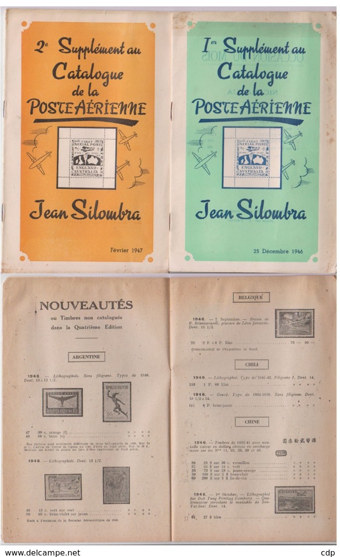 Philatelie   Poste Aérienne  1946-47 - Autres & Non Classés