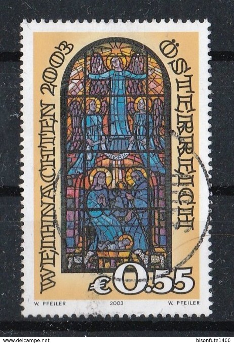 Autriche 2003 : Timbres Yvert & Tellier N° 2247 - 2268 - 2276 - 2282 Et 2285 Oblitérés. - Oblitérés