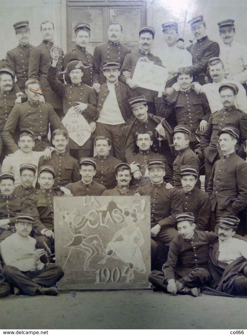 69 Lyon 1904 Photo Ecole De Service De Santé Militaire TB Animée éditeur J.David Levallois-Paris - Guerre, Militaire