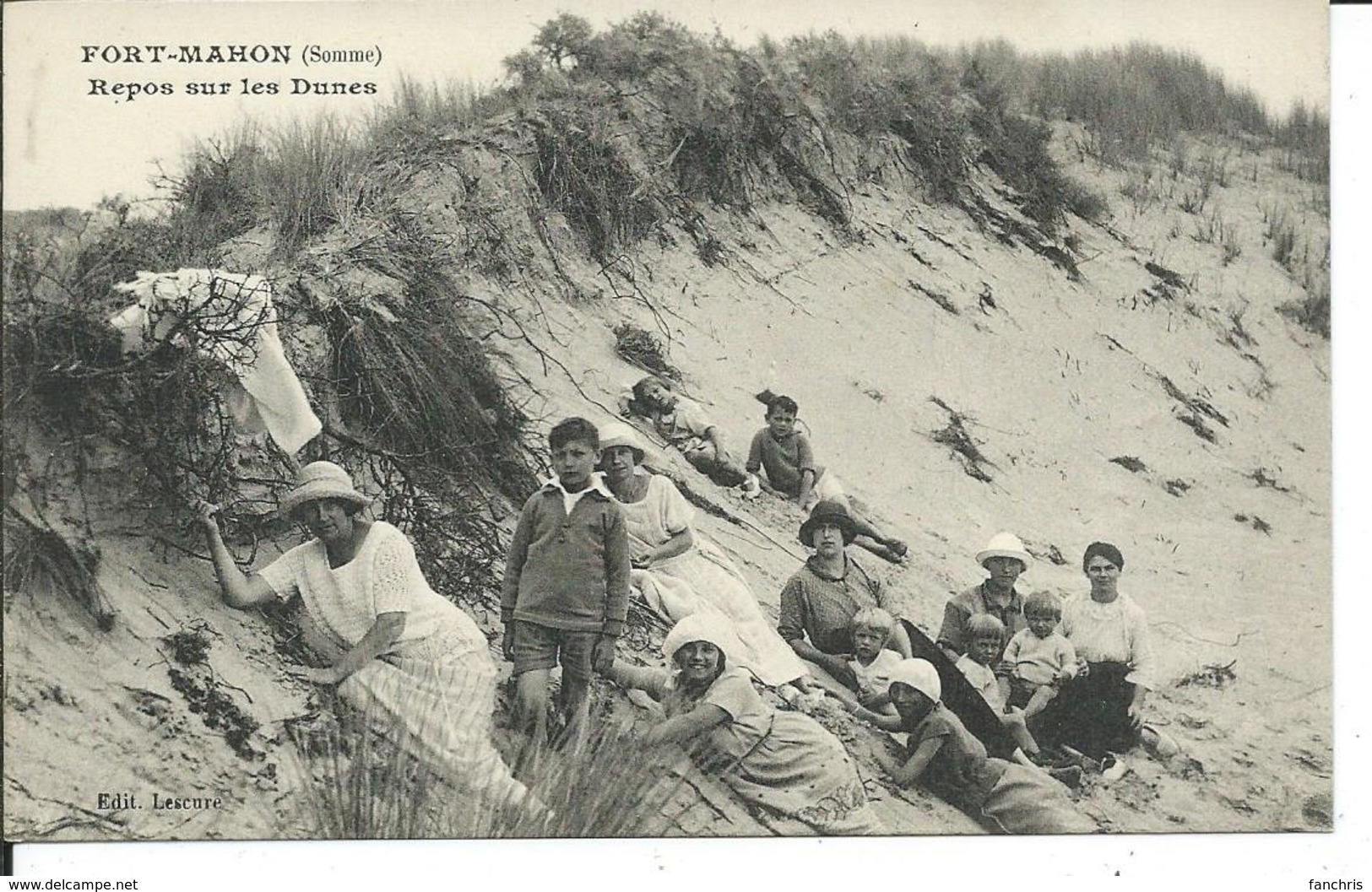 Fort-Mahon-repos Sur Les Dunes - Fort Mahon