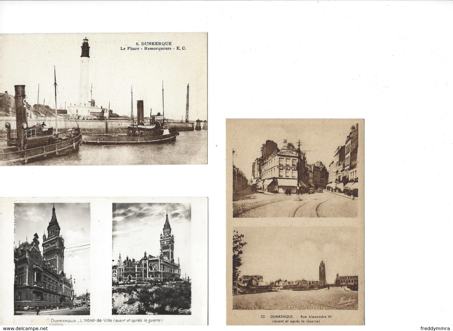 Dunkerque: 3 Cartes - Dunkerque