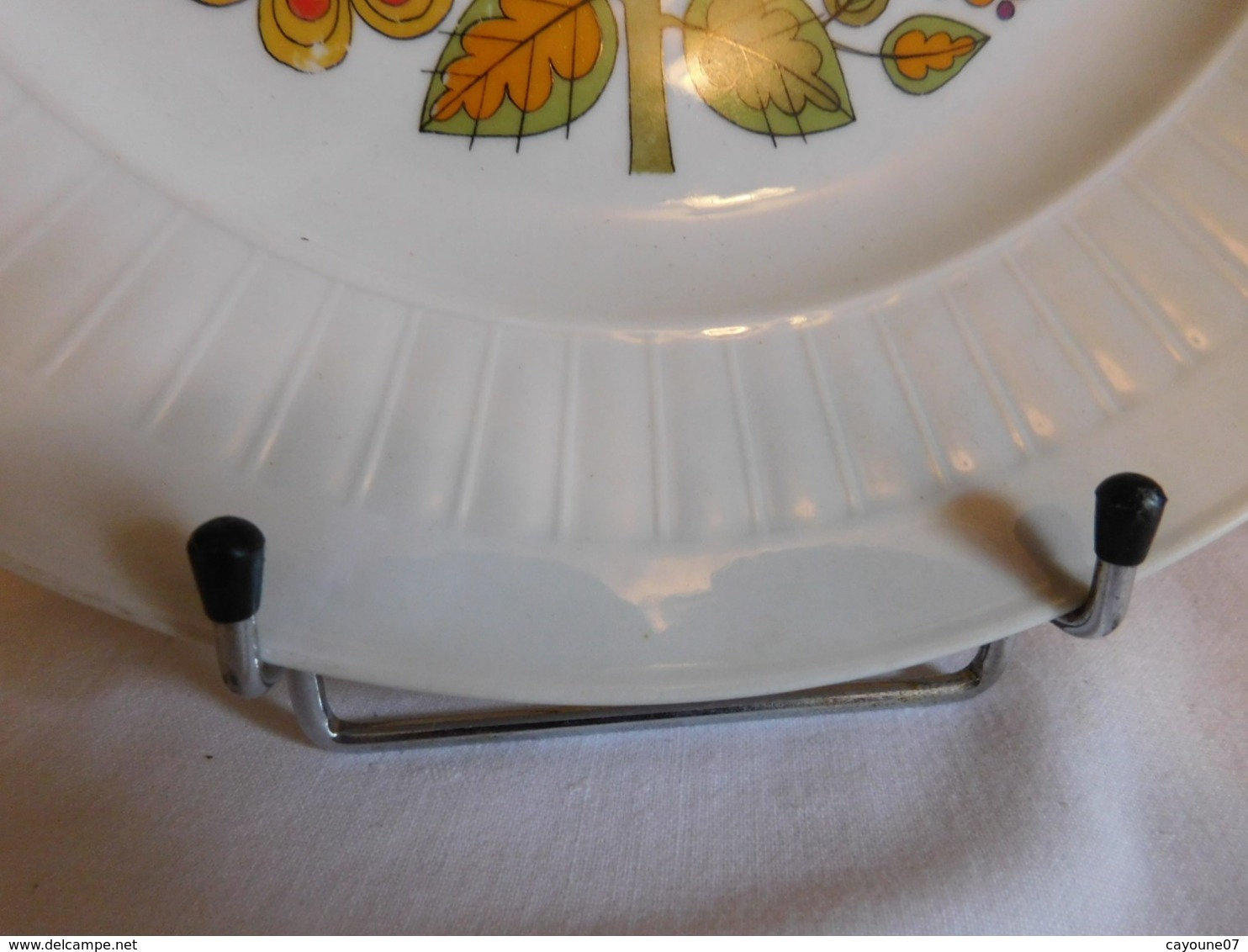 Plat Rond De Service Porcelaine Seltmann Weiden Bavaria Vintage Seventies - Seltmann-Weiden (DEU)