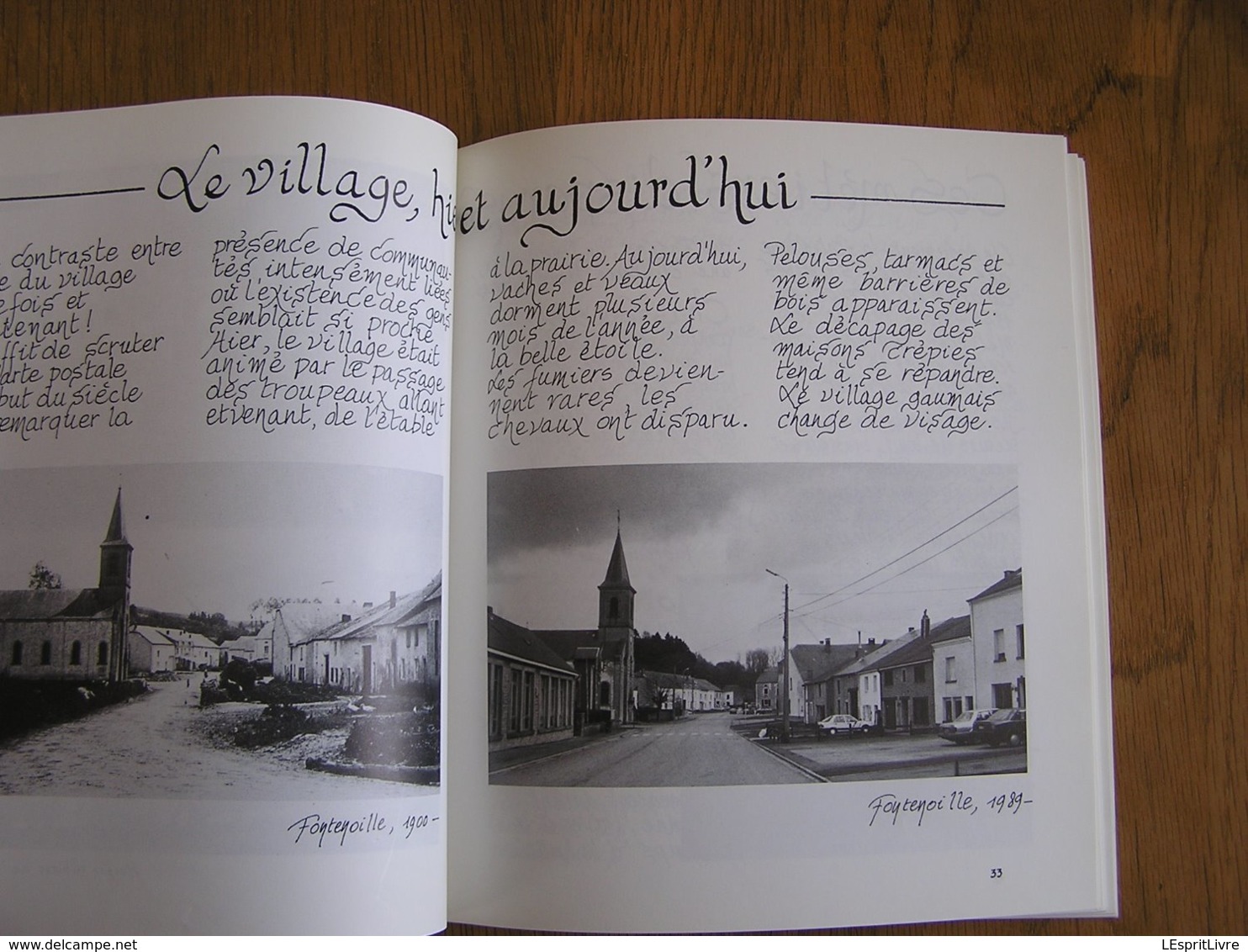 UN VILLAGE RACONTE SA GAUME Régionalisme Fontenoille Chassepierre Orval Muno Lacuisine Ste Cécile Florenville