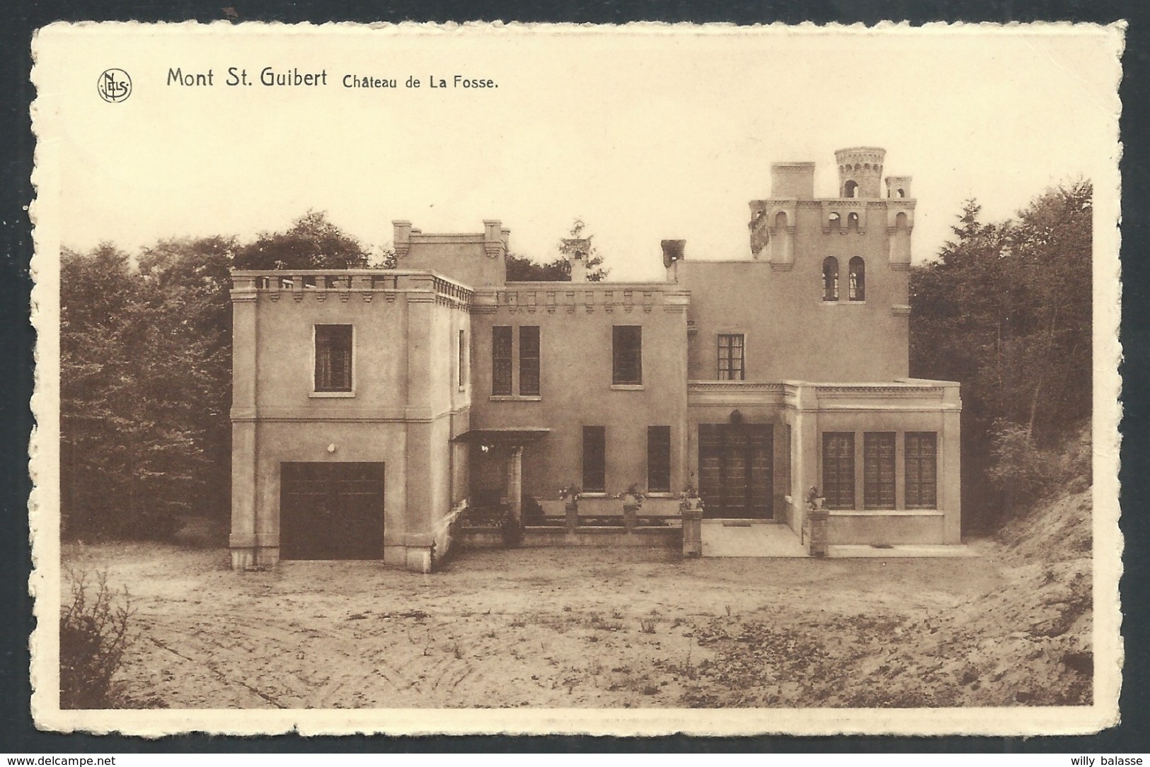 1.1 // CPA - MONT SAINT GUIBERT - Château De La Fosse - Nels  // - Mont-Saint-Guibert