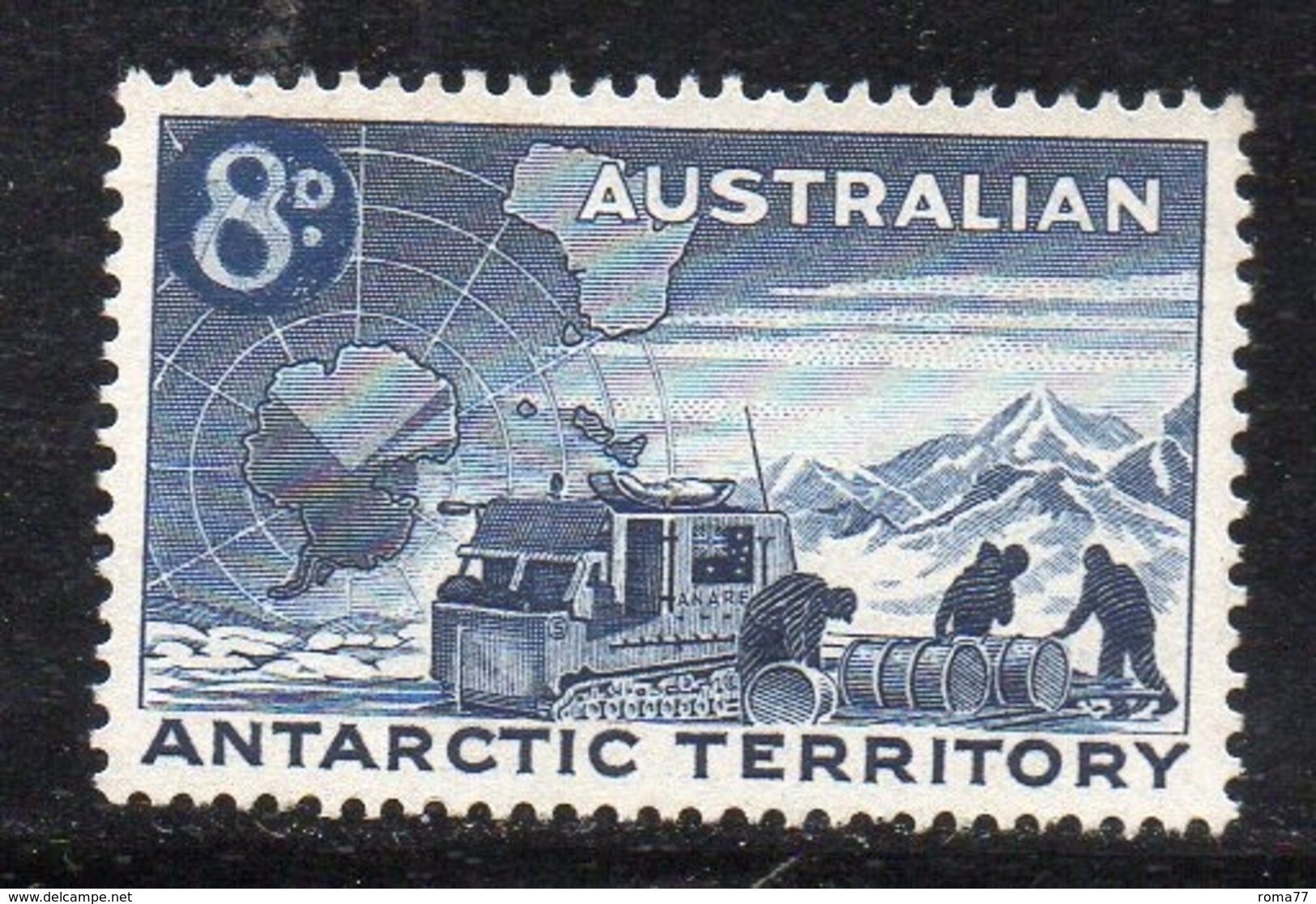 Y158 - ANTARTICO AUSTRALIANO TAA 1959 , Yvert N. 3 Usato  (2380A) - Usati