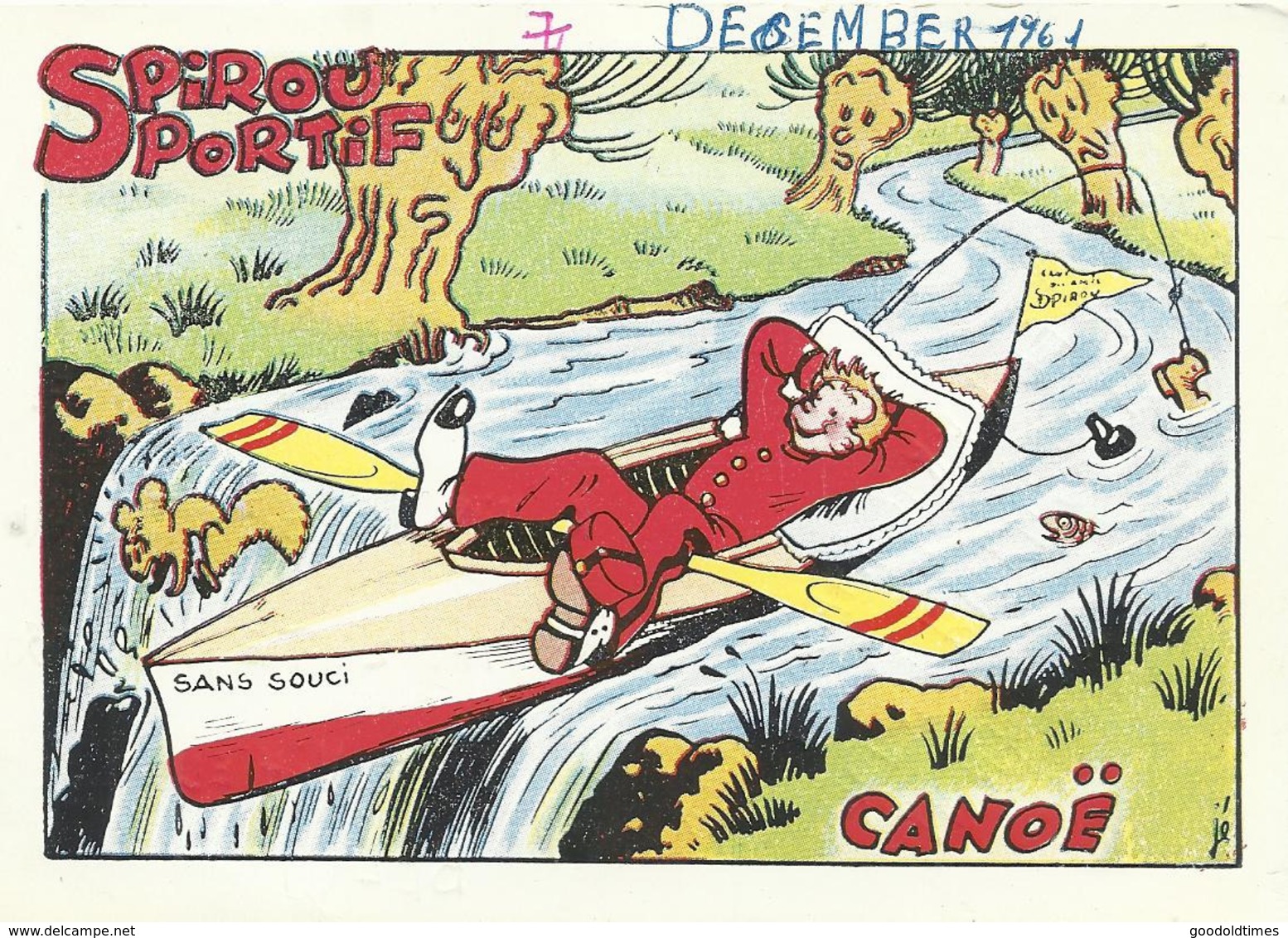 Spirou Sportif Canoe  (2445) - Bandes Dessinées