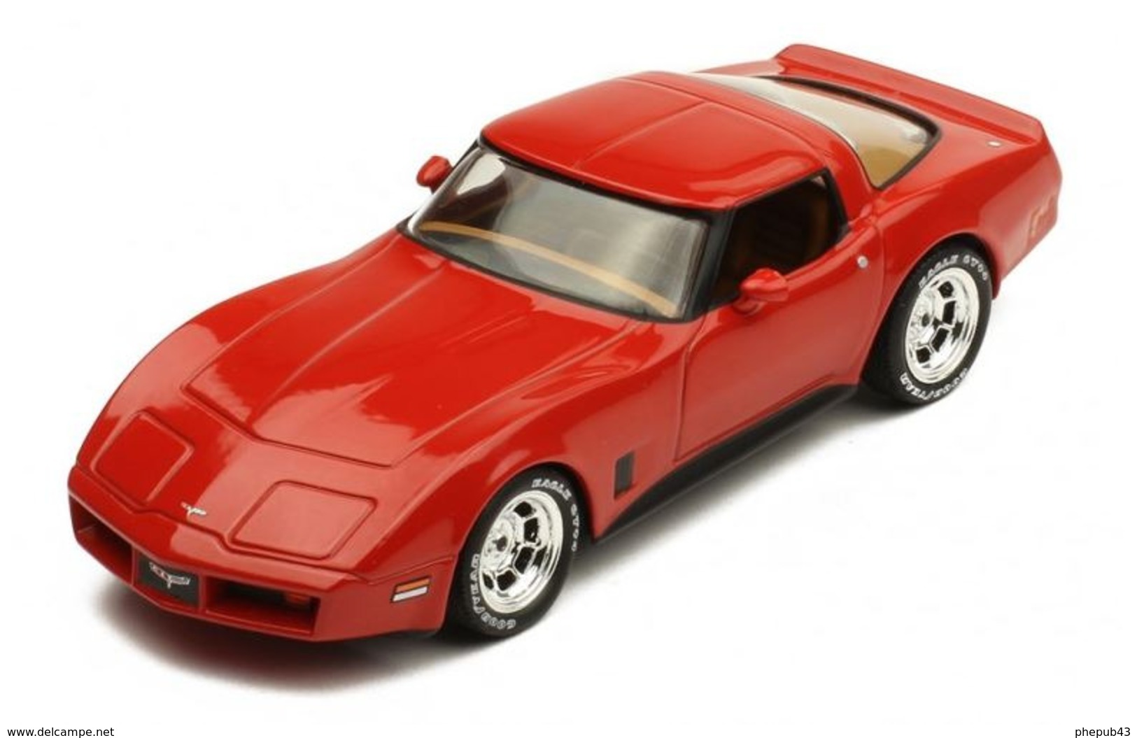 Chevrolet Corvette C3 - 1980 - Red - Ixo - Ixo