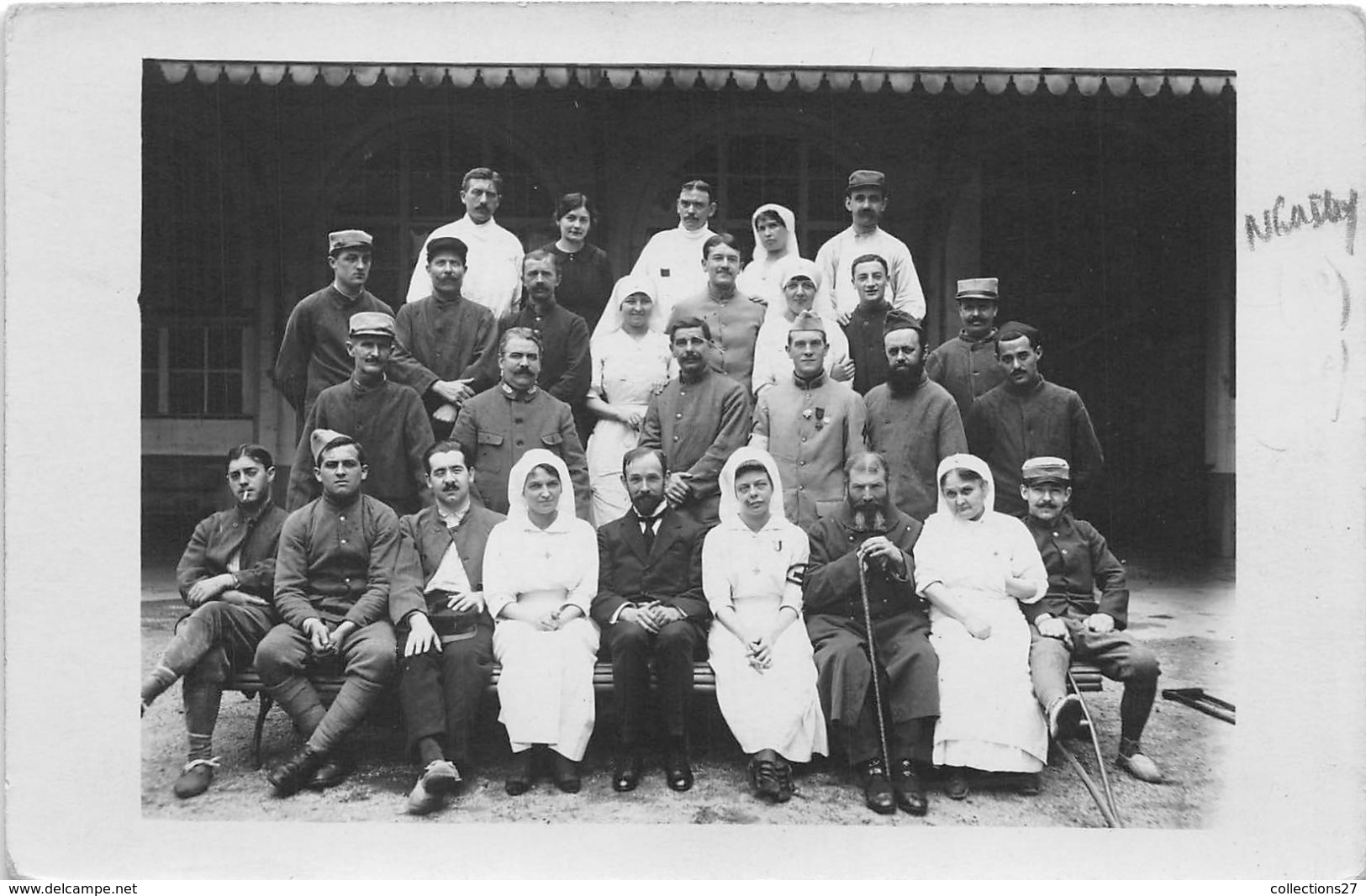 92-NEUILLY-SUR-SEINE-CARTE-PHOTO- HÔPITAL MILITAIRE - Neuilly Sur Seine