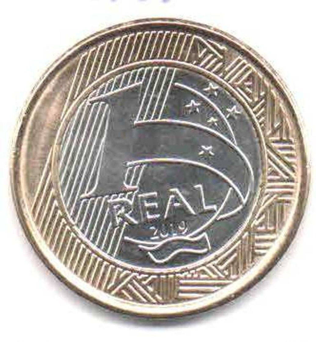 BRAZIL COIN COMEMORATIVE 25 YEARS OF REAL 2019 - UNCIRCULATED - Brazil