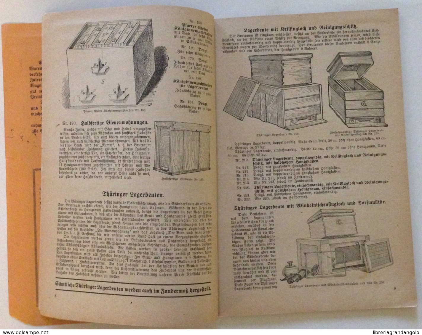 Catalogo Industriale Apistico Gerstung Deutschen Bienenzuchtzentrale - Non Classificati