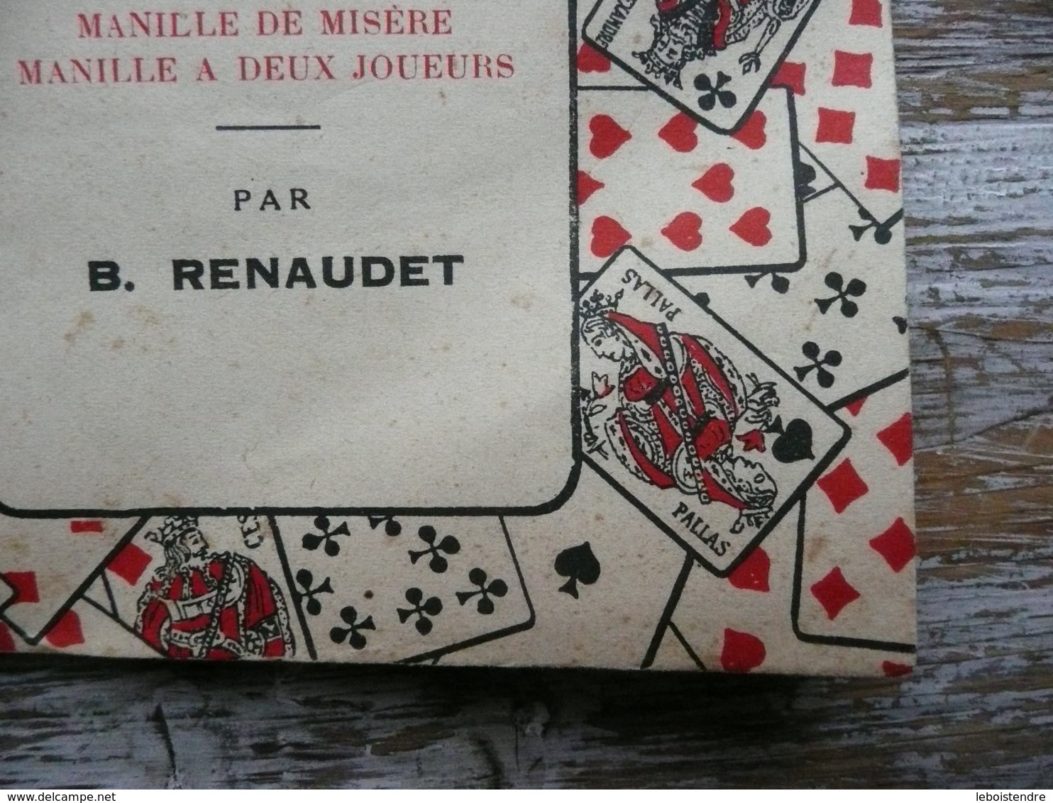 LA MANILLE REGLES COMPLETES ET COMMENTAIRES TOUS LES JEUX ET LEURS REGLES 1950 RENAUDET - Jeux De Société