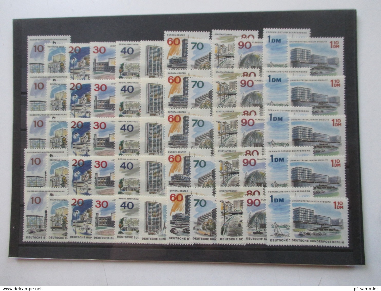 Berlin 1960er Jahre Satzzusammenstellungen ** Und O Katalogwert über 250€ Gute Qualität! - Unused Stamps