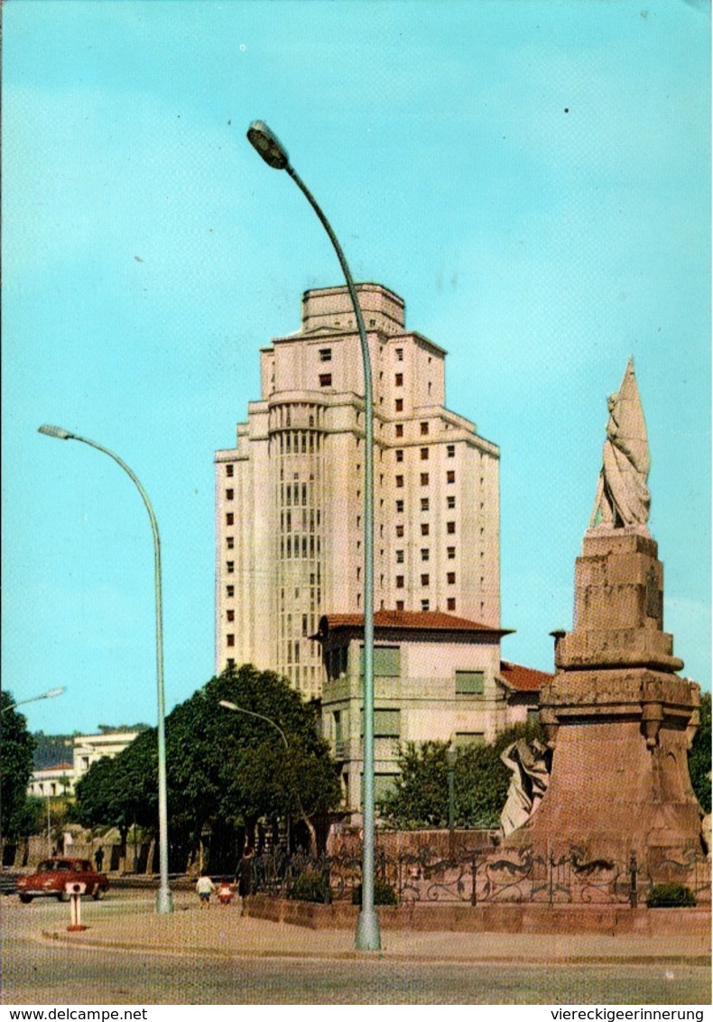 !  Moderne Ansichtskarte Vigo,  Spanien, Spain, Monument - Pontevedra