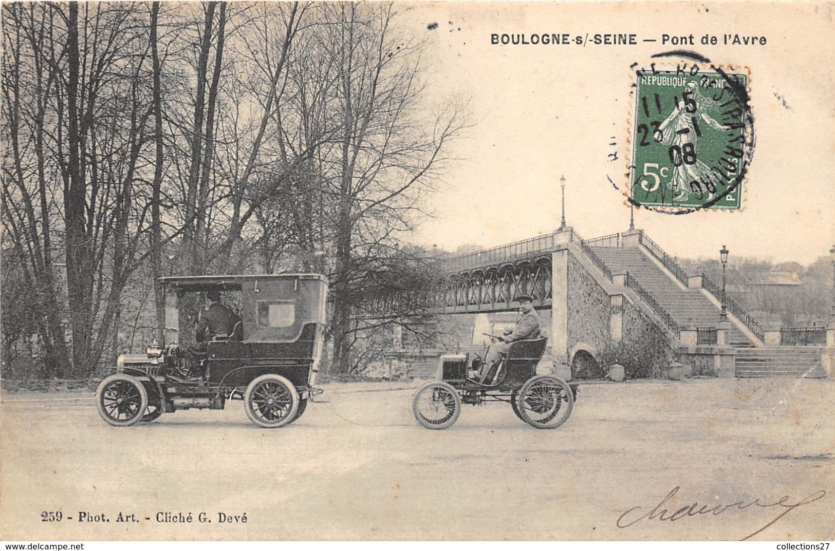 92-BOULOGNE-SUR-SEINE- PONT DE L'AVRE - Boulogne Billancourt