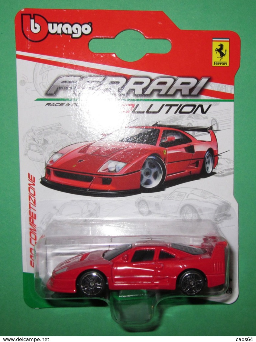 F40 COMPETIZIONE FERRARI BURAGO NEW BLISTER - Altri & Non Classificati