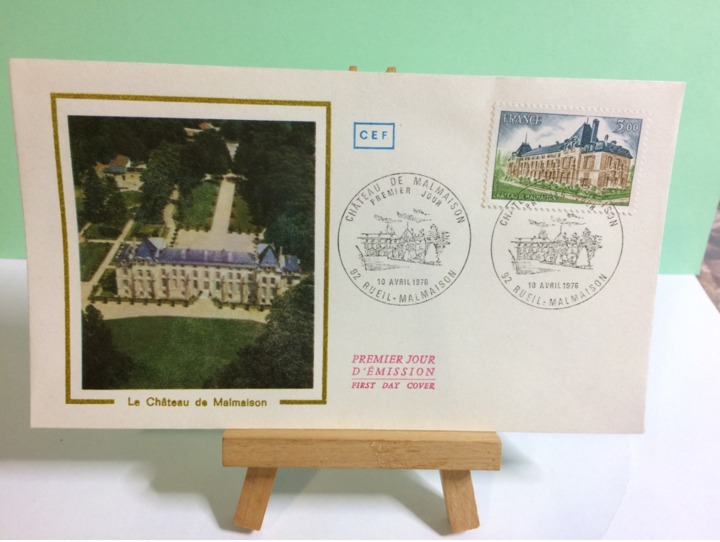 Château De Malmaison - 92 Rueil Malmaison - 10.4.1976 FDC 1er Jour Coté 3€ - 1970-1979
